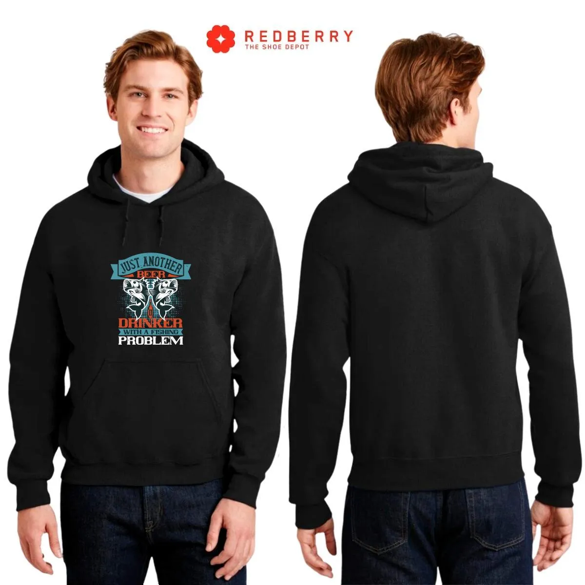 Sudadera Hombre  Hoodie Pescador Fishing Pesca 033