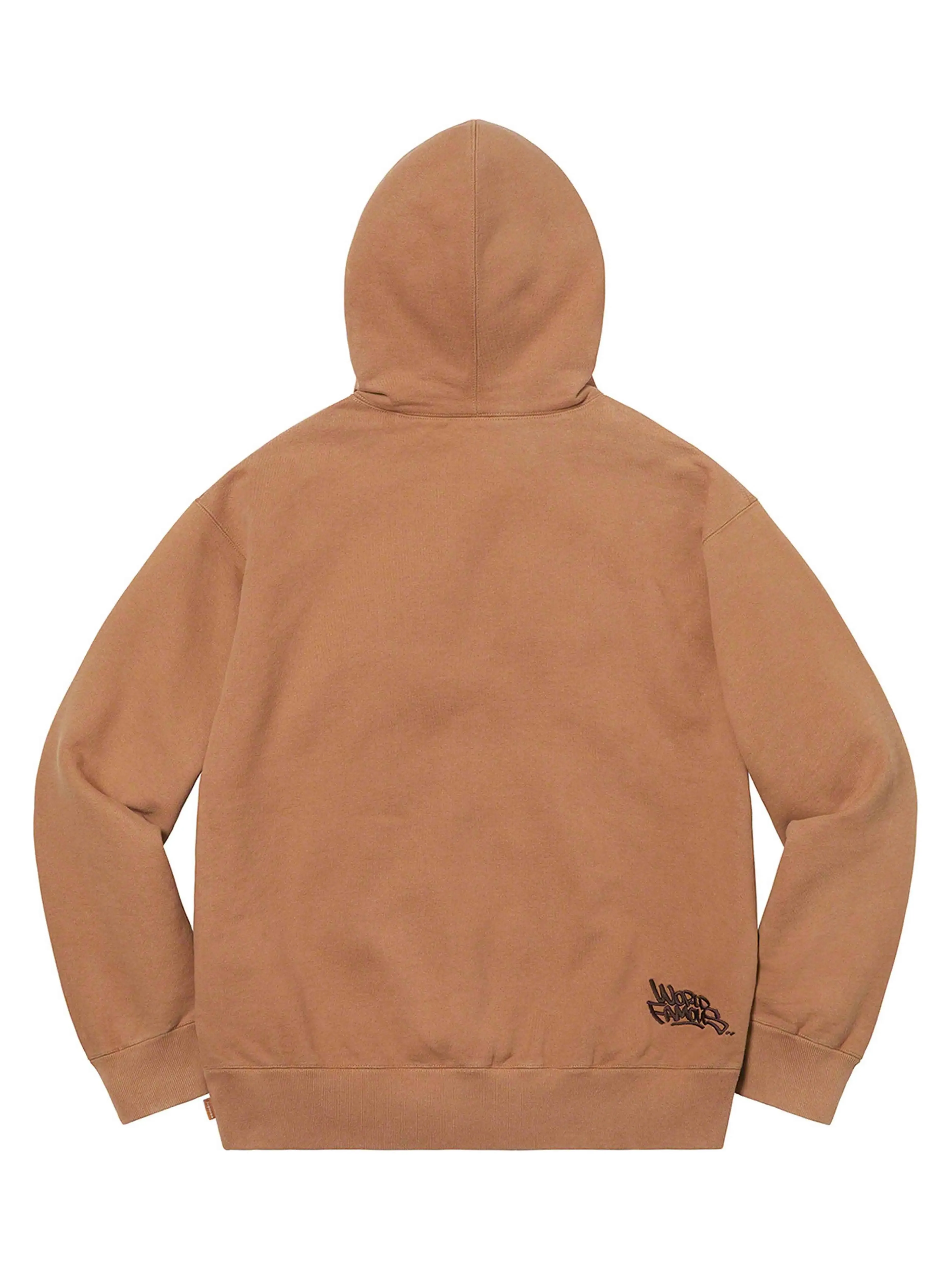 Supreme Handstyle Hooded Sweatshirt Brown [SS21]