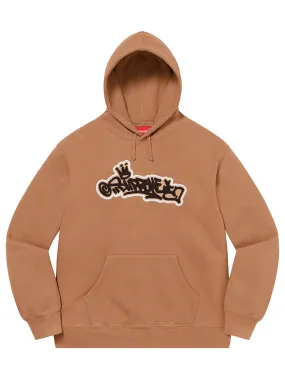 Supreme Handstyle Hooded Sweatshirt Brown [SS21]