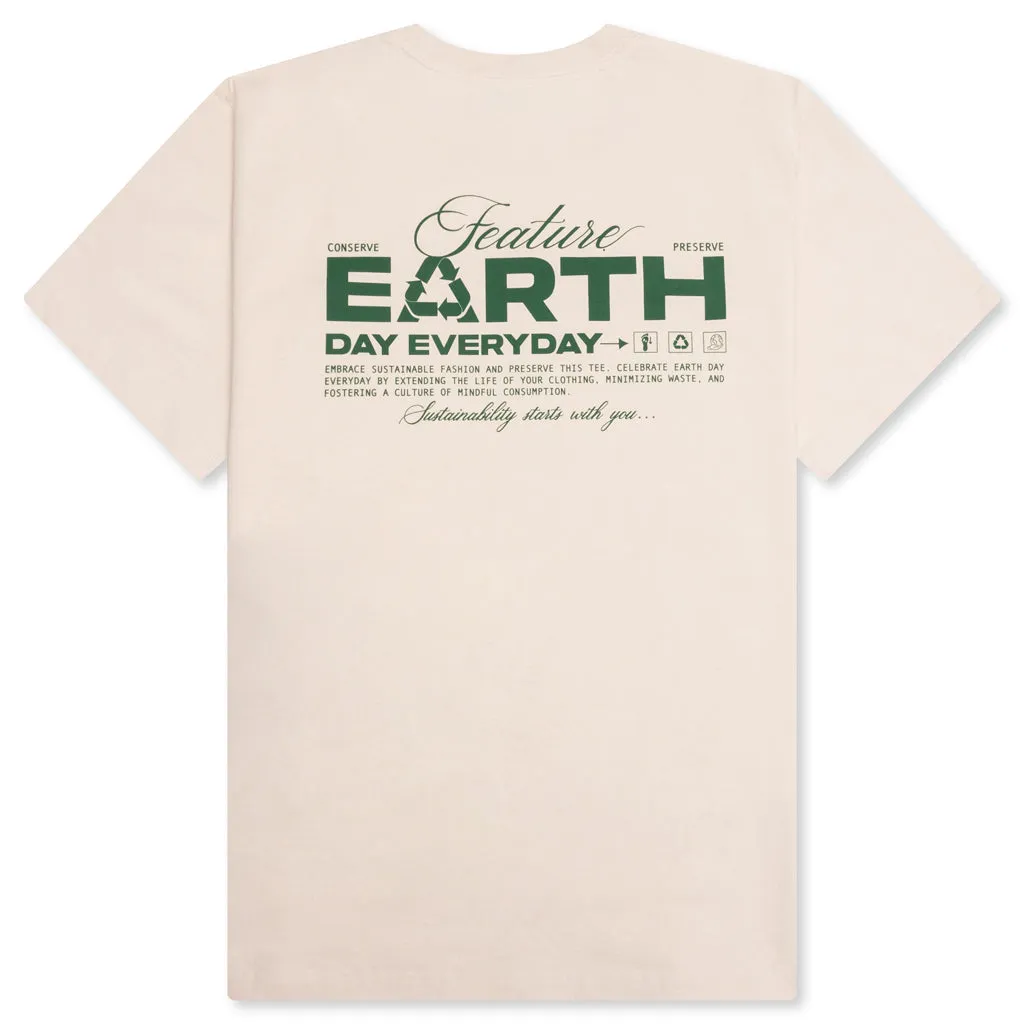 Sustained Earth Tee - Oatmeal