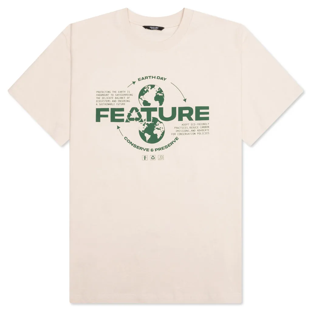 Sustained Earth Tee - Oatmeal