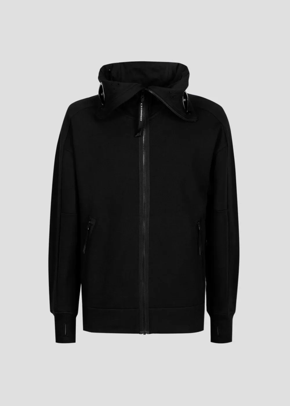 Sweat-shirt C.P. Company full zip noir