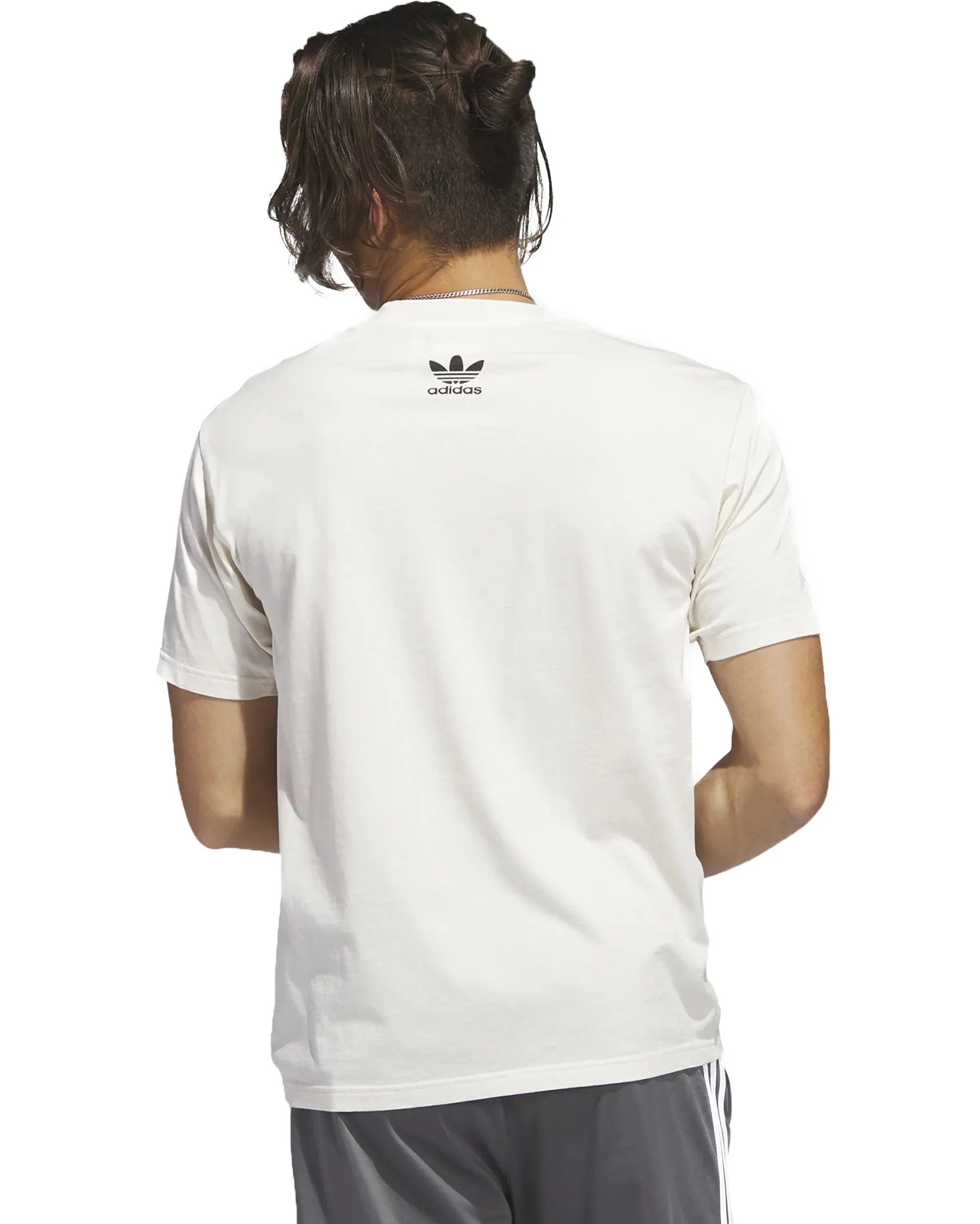 T-Shirt Uomo Adidas Originals OG Friends Tee Panna