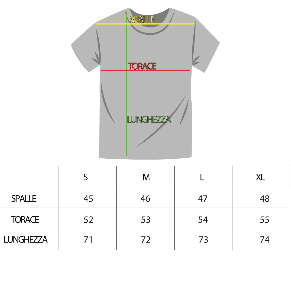 T-shirt Uomo Maglia Manica Corta Tinta Unita Verde Stampa Croce Girocollo Cotone GIOSAL