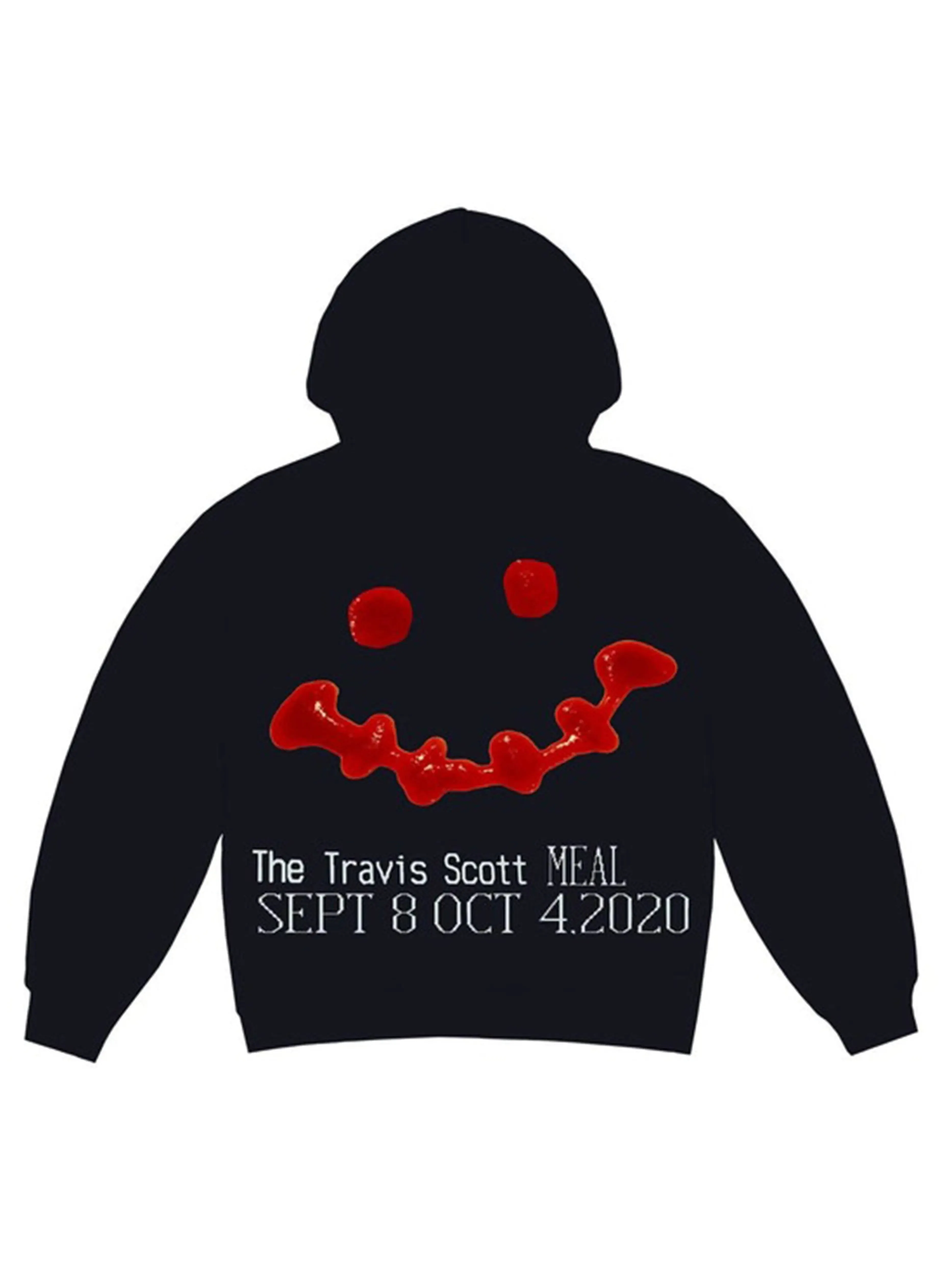 Travis Scott x CPFM 4 CJ Ketchup Hoodie Black