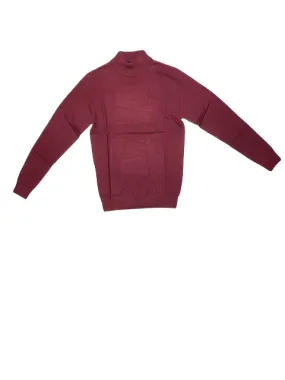 Trez Mill-VN men's turtleneck sweater M45835 171 burgundy