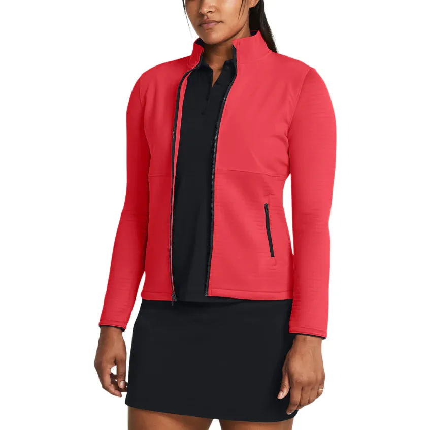 Under Armour Women's Storm Daytona Full-Zip- Navy/Red