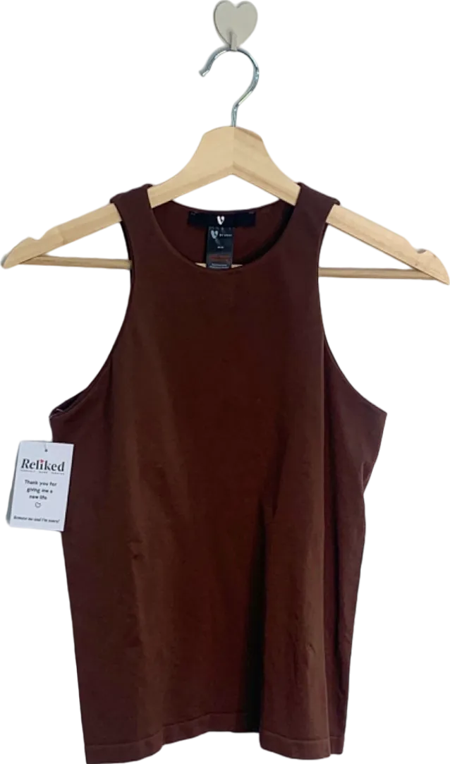 V by Very Brown Tank Top UK Size 16-20