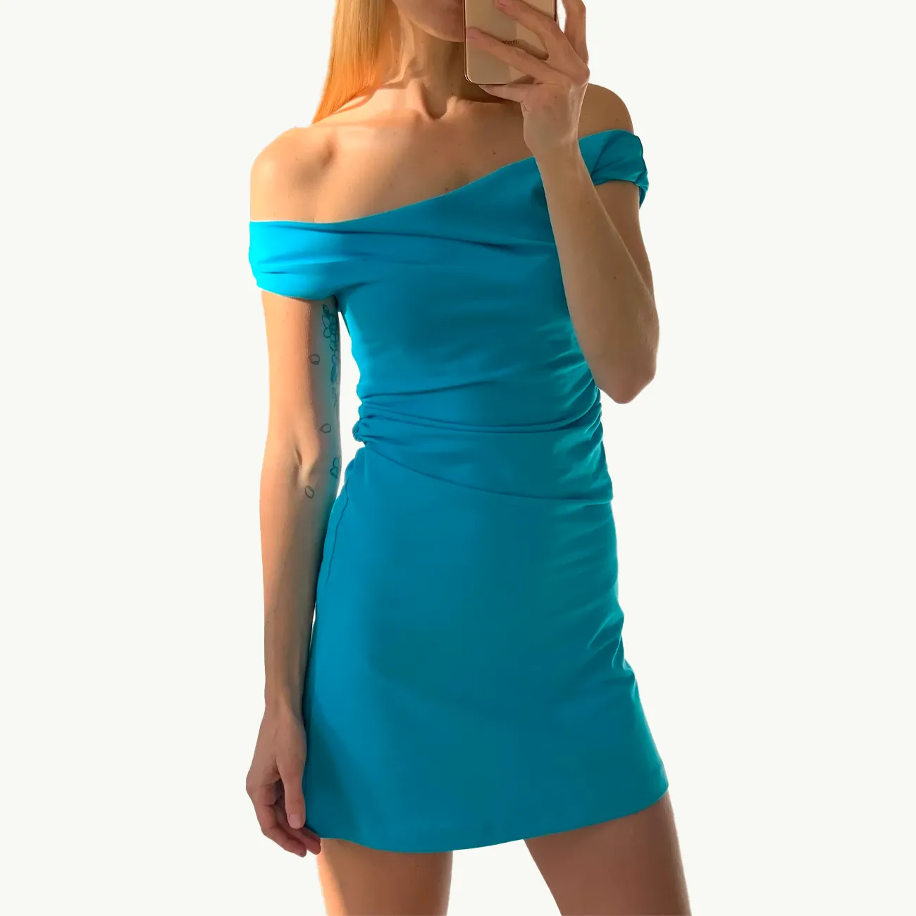 Stunning Turquoise Vera Mini Dress for a Fashion Statement