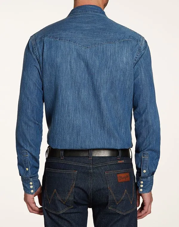 WRANGLER - WESTERN SHIRT - Indigo - Regular Fit